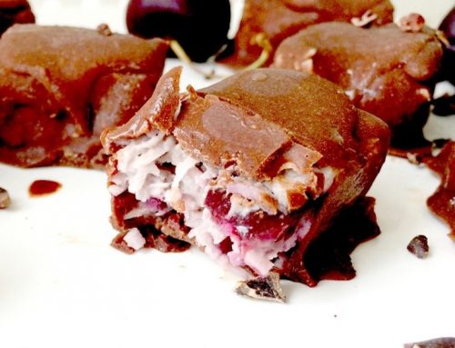 Fast Food Friday: Raw Vegan Choc Cherry Bites